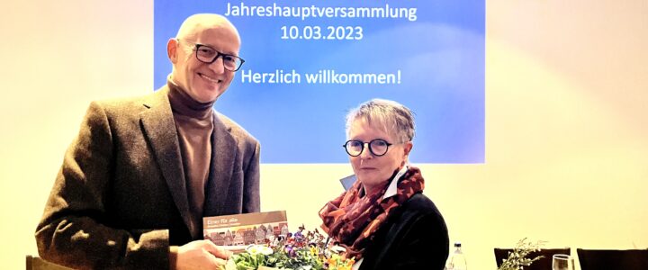 Jahreshauptversammlung am Freitag, 10.03.2023