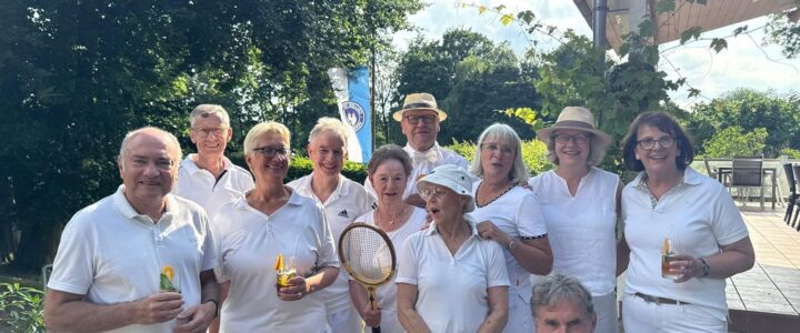 Weißes Tennisvergnügen beim Clubabend – „Ganz in Weiß“ begeistert Mitglieder