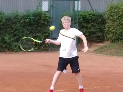 Das größte Jüngsten-Tennisturnier in Detmold: Lennart Mohwinkel war dabei Das größte Jüngsten-Tennisturnier in Detmold: Lennart Mohwinkel war dabei