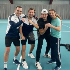Erster Sieg der Herren 40 in der Wintersaison