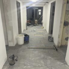 Baumaßnahme im Zeitplan