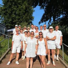 Ganz in Weiß beim CTV-Mixed-Abend