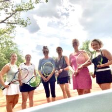 Volle Power beim Sommer-Tenniscamp der CTV-Damen
