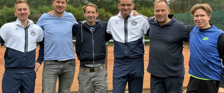 Herren 40 der CTV feiern klaren 6:0-Sieg gegen den VfL Westercelle