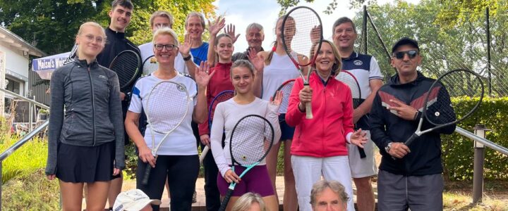 Traditionelles Mixed-Turnier – es war wieder toll!